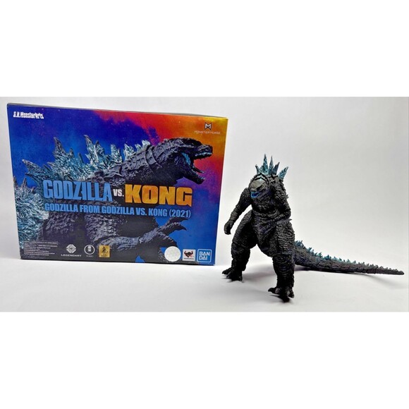 Bandai S.H. MonsterArts Godzilla 2021 Godzilla vs Kong Toho Kaiju Figure